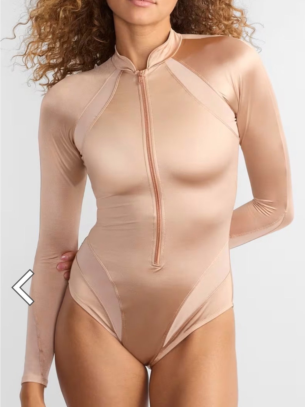 BARE NECESSITIES ZIP UP ONE PIECE